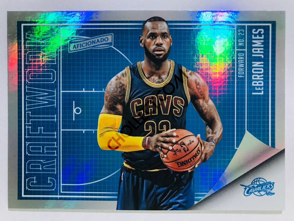 LeBron James - Cleveland Cavaliers 2016-17 Panini Aficionado Craftwork Insert #2