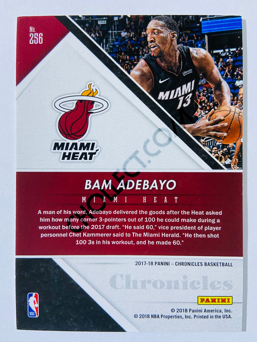 Bam Adebayo - Miami Heat 2017-18 Panini Chronicles Pinnacle RC Rookie #256