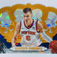 Kristaps Porzingis - New York Knicks 2017-18 Panini Crown Royale Crystal Parallel #80 | 71/99