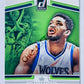 Karl-Anthony Towns - Minnesota Timberwolves 2017-18 Panini Donruss Court Kings Insert #32