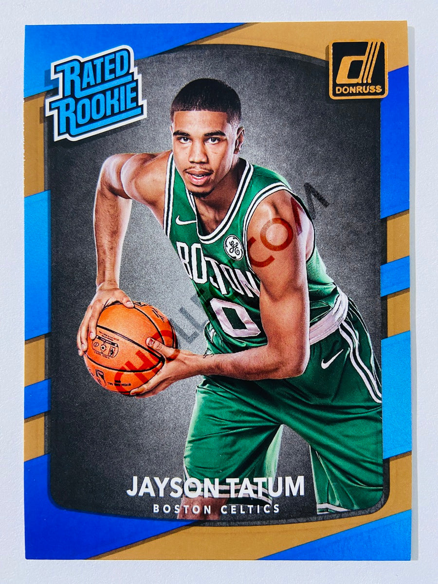 Jayson Tatum - Boston Celtics 2017-18 Panini Donruss Rated Rookie #198