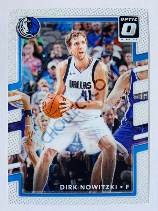 Dirk Nowitzki - Dallas Mavericks 2017-18 Panini Donruss Optic #34