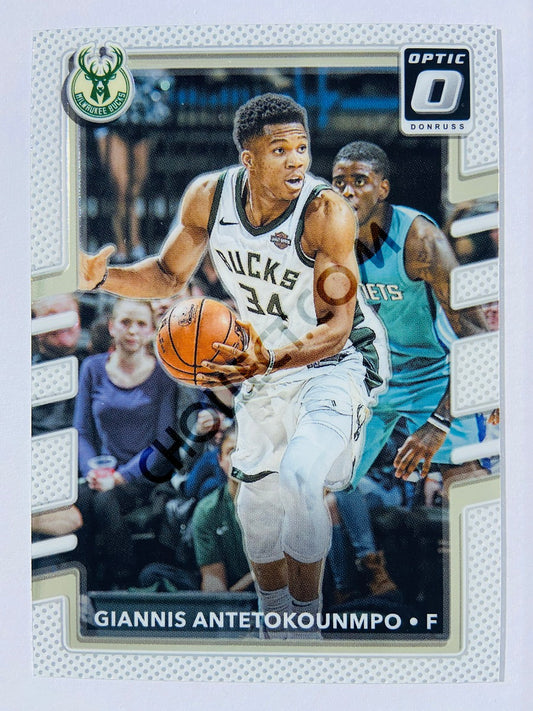 Giannis Antetokounmpo - Milwaukee Bucks 2017-18 Panini Donruss Optic #81