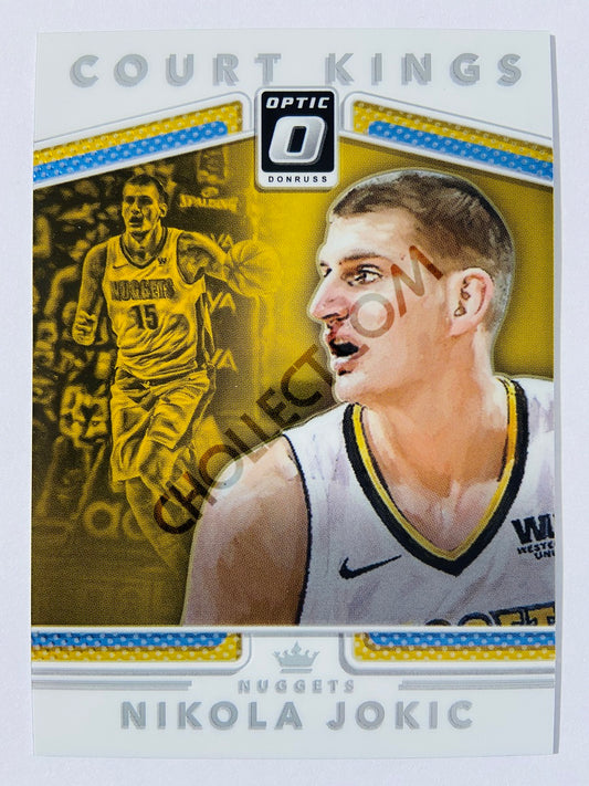 Nikola Jokic - Denver Nuggets 2017-18 Panini Donruss Optic Court Kings Insert #40