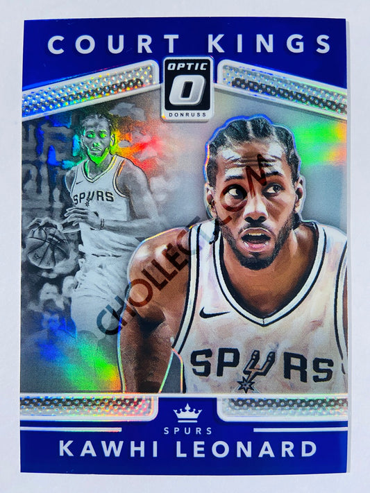 Kawhi Leonard - Los Angeles Clippers 2017-18 Panini Donruss Optic Court Kings Holo Prizm Parallel #28