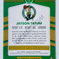 Jayson Tatum - Boston Celtics 2017-18 Panini Donruss Optic Rookie Kings #253