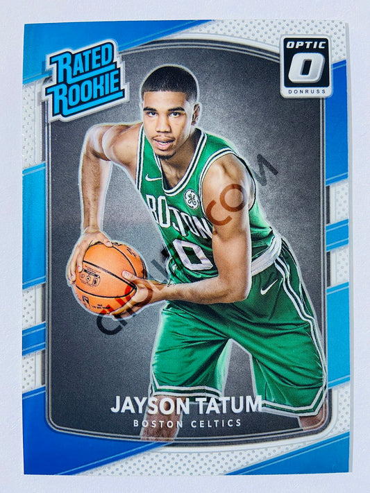 Jayson Tatum - Boston Celtics 2017-18 Panini Donruss Optic Rated Rookie #198