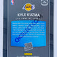 Kyle Kuzma - Los Angeles Lakers 2017-18 Panini Donruss Rated Rookie Flash Parallel #174