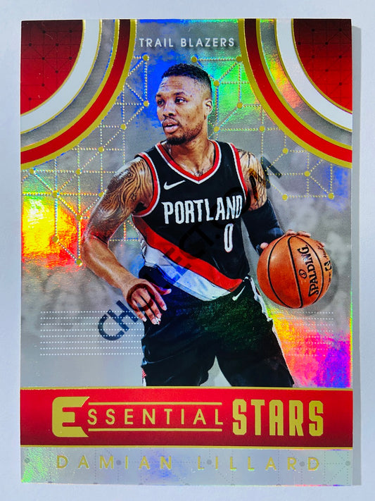 Damian Lillard - Portland Trail Blazers 2017-18 Panini Essentials Essential Stars #6