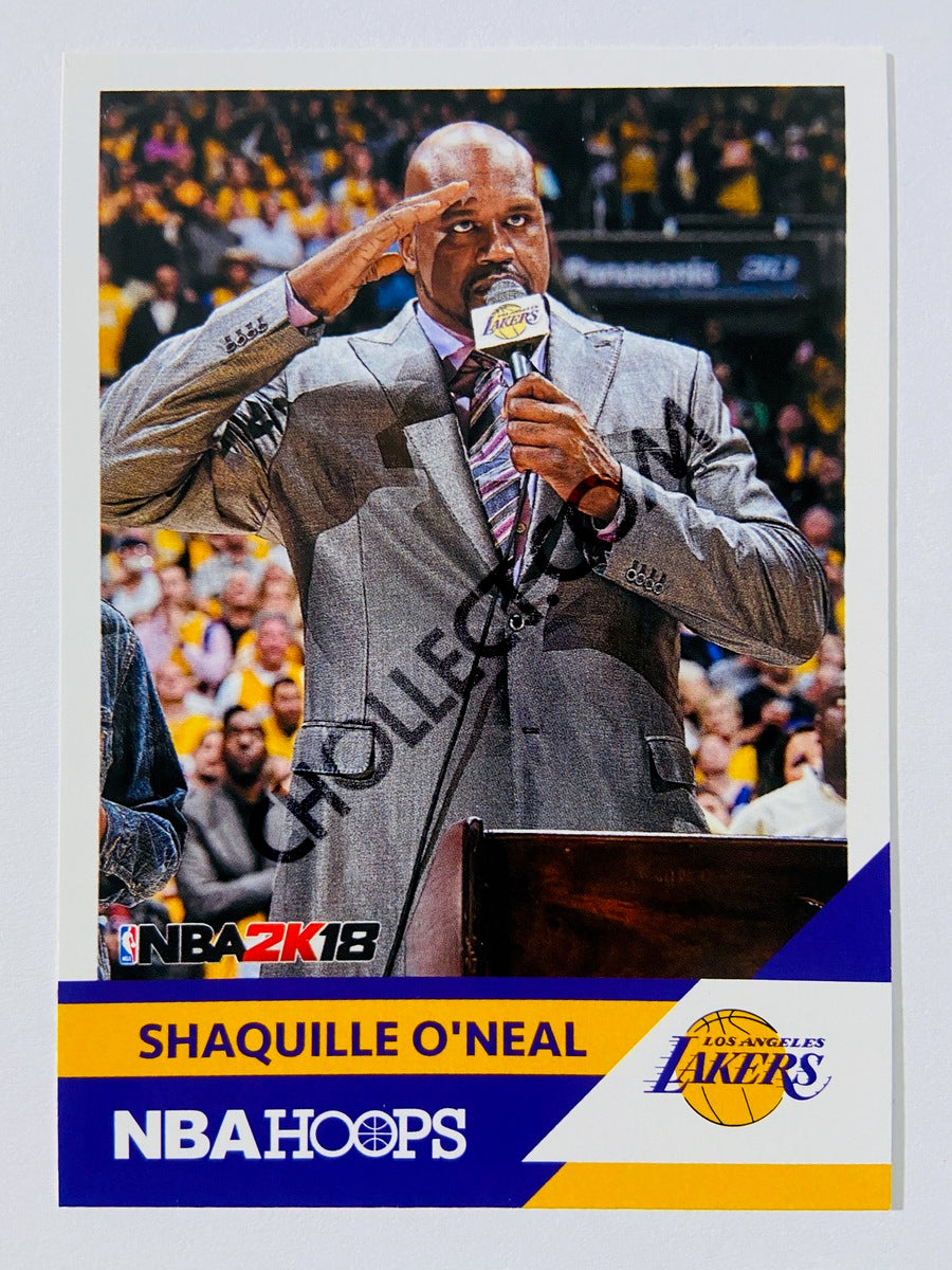 Shaquille O'Neal – Los Angeles Lakers 2017-18 Panini Hoops NBA2K18 #20