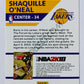 Shaquille O'Neal – Los Angeles Lakers 2017-18 Panini Hoops NBA2K18 #20