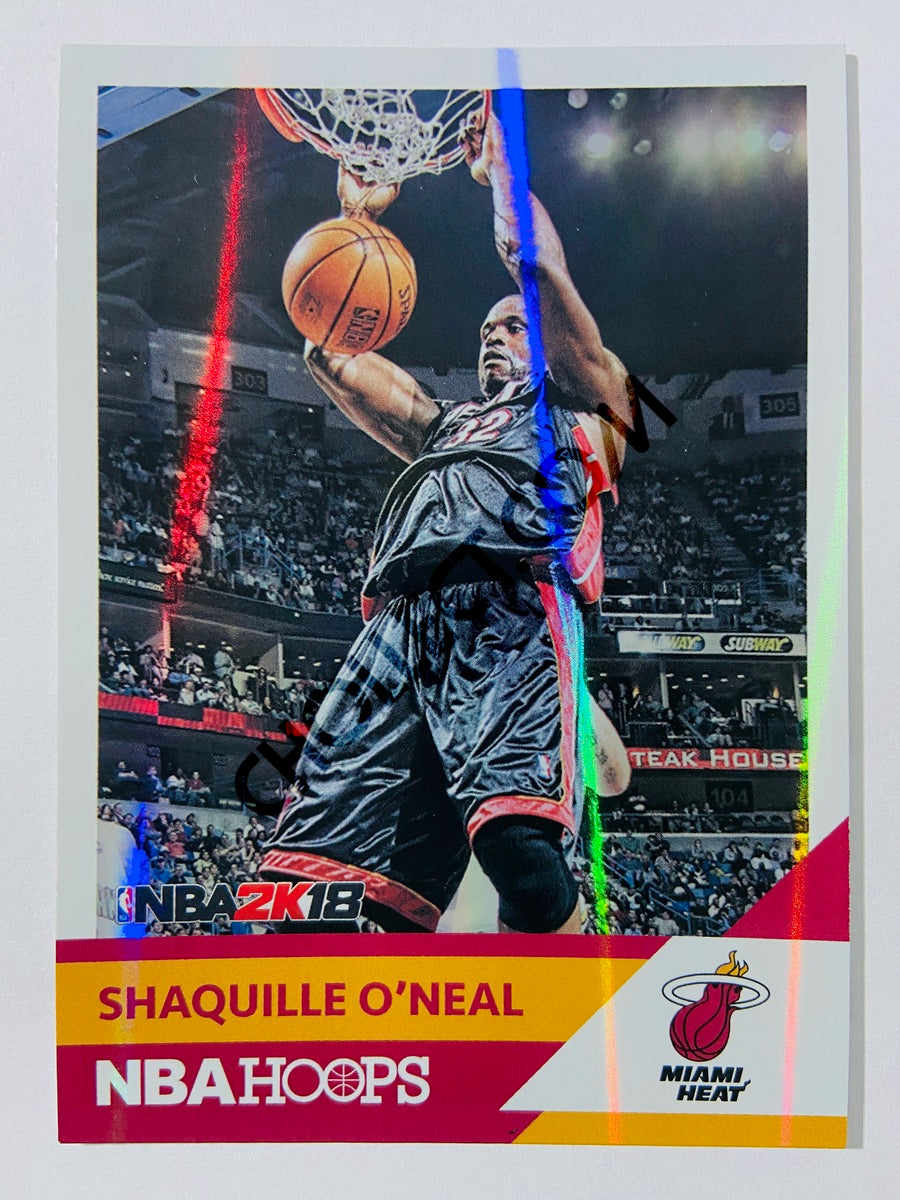 Shaquille O'Neal – Miami Heat 2017-18 Panini Hoops NBA2K18 Foil