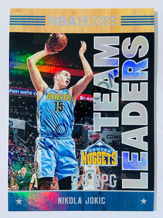 Nikola Jokic - Denver Nuggets 2017-18 Panini Hoops Team Leaders #28