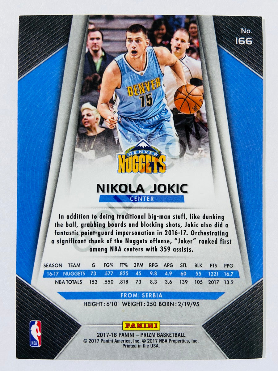 Nikola Jokic - Denver Nuggets 2017-18 Panini Prizm #166