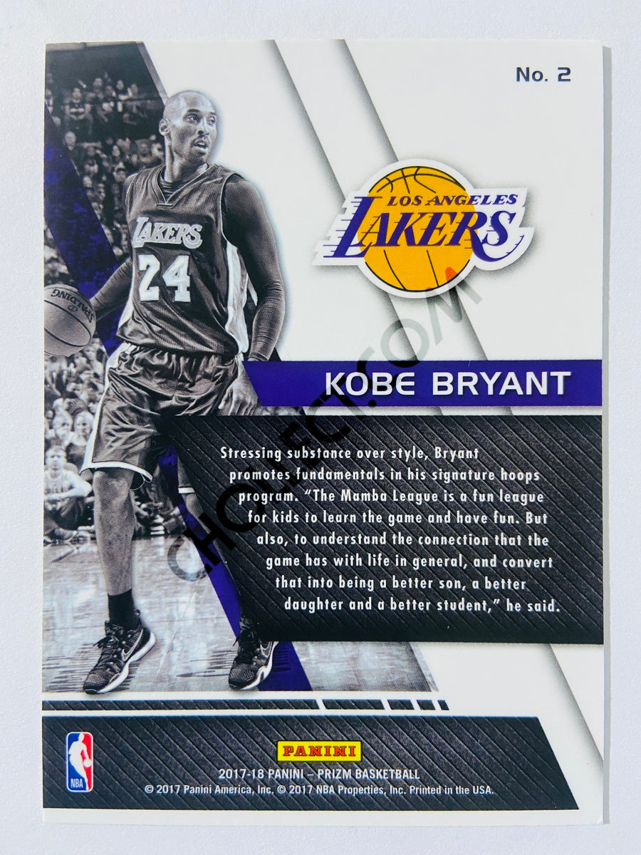 Kobe Bryant - Los Angeles Lakers 2017-18 Panini Prizm Fundamentals #2