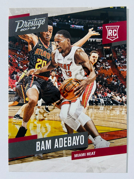 Bam Adebayo - Miami Heat 2017-18 Panini Prestige RC Rookie Card #164