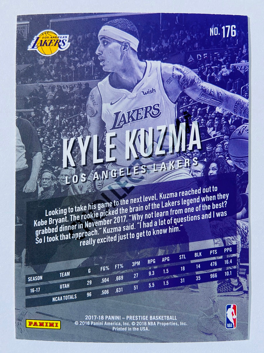 Kyle Kuzma - Los Angeles Lakers 2017-18 Panini Prestige RC Rookie #176