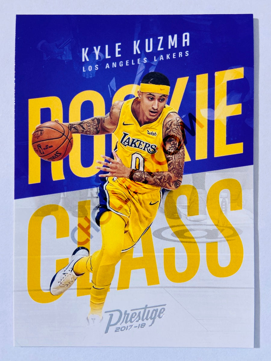 Kyle Kuzma - Los Angeles Lakers 2017-18 Panini Prestige Rookie Class #22