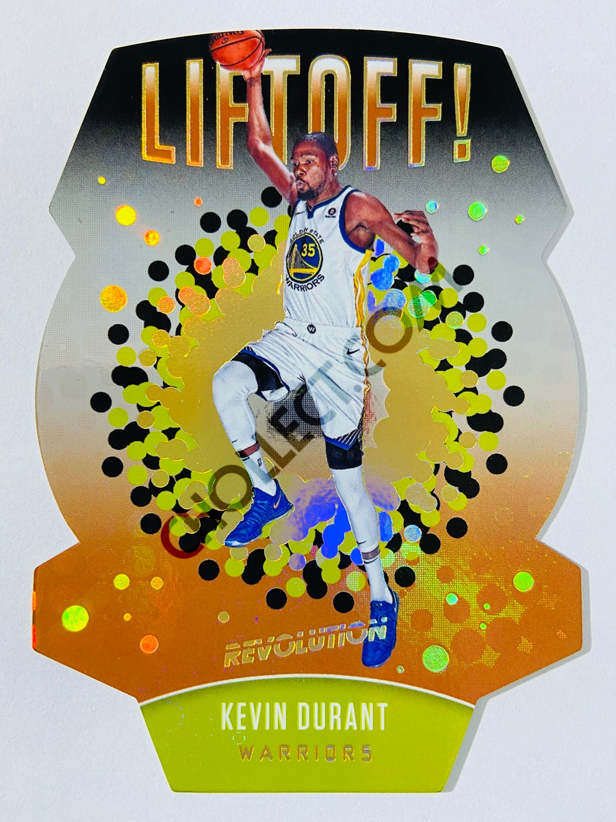 Kevin Durant - Golden State Warriors 2017-18 Panini Revolution Liftoff! Die Cut #7