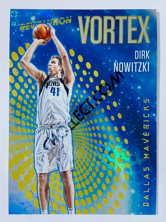 Dirk Nowitzki - Dallas Mavericks 2017-18 Panini Revolution Vortex #36