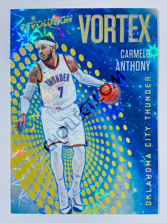 Carmelo Anthony - Portland Trail Blazers 2017-18 Panini Revolution Vortex Impact Insert #25