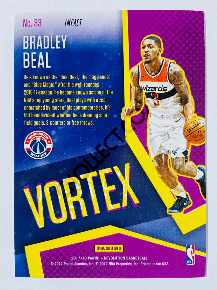 Bradley Beal - Washington Wizards 2017-18 Panini Revolution Vortex Impact Insert #33