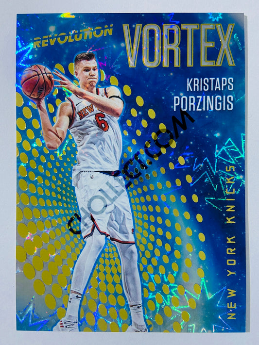 Kristaps Porzingis - New York Knicks 2017-18 Panini Revolution Vortex Impact Insert #35