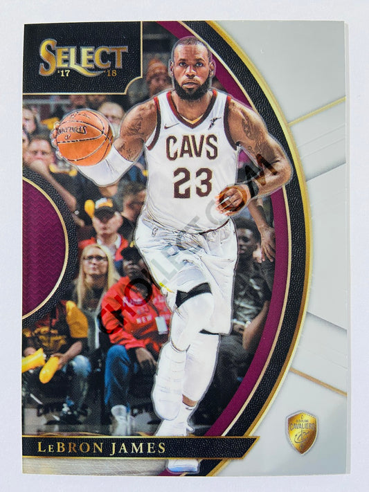 LeBron James - Cleveland Cavaliers 2017-18 Panini Select Concourse Level #18