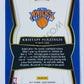 Kristaps Porzingis - New York Knicks 2017-18 Panini Select Premier Level #190