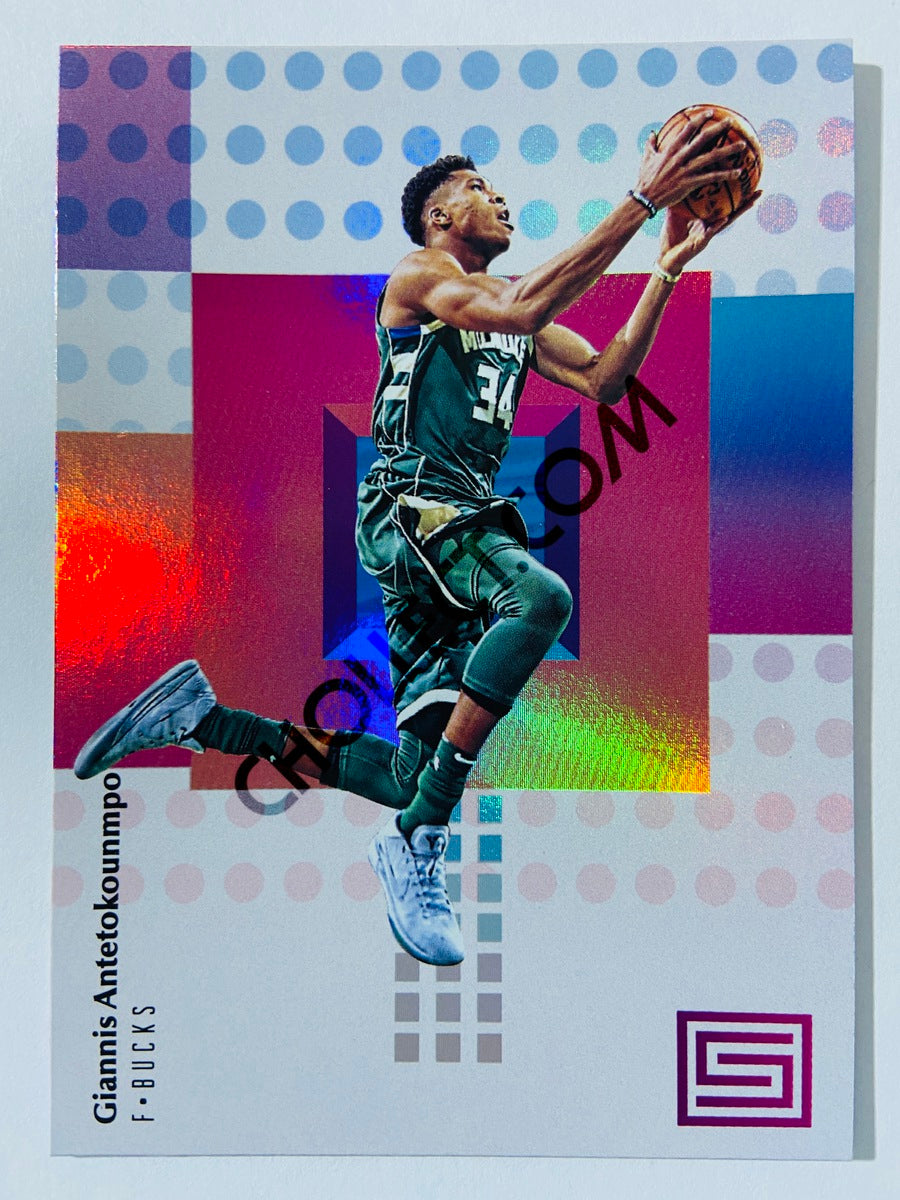 Giannis Antetokounmpo - Milwaukee Bucks 2017-18 Panini Status #50