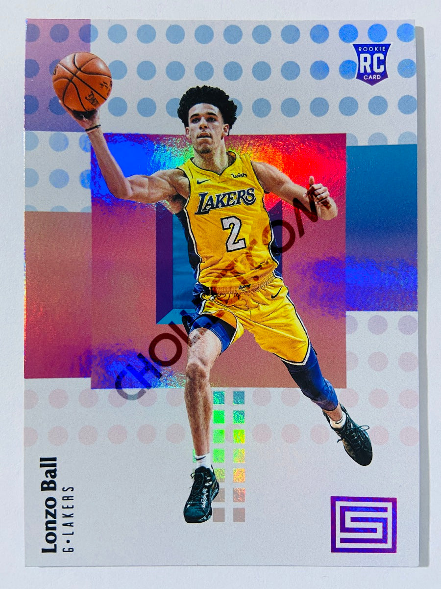 Lonzo Ball - Los Angeles Lakers 2017-18 Panini Status RC Rookie #118