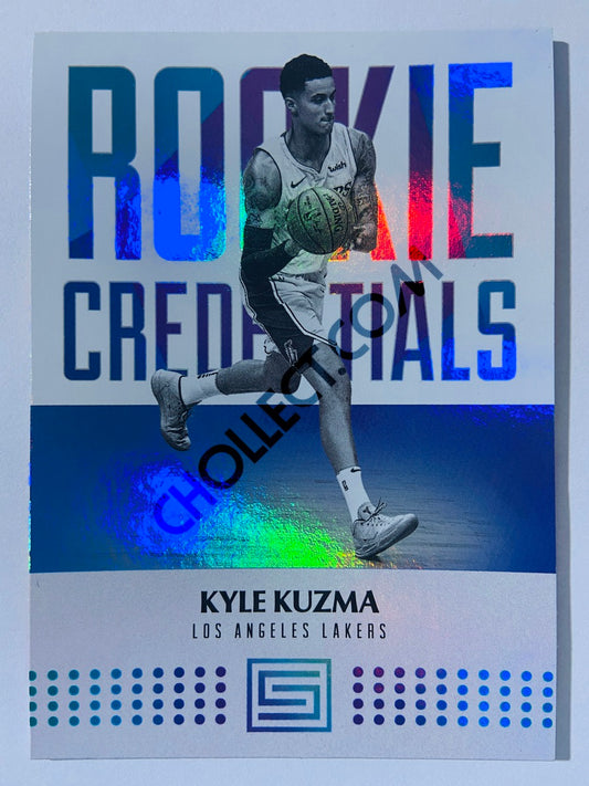 Kyle Kuzma - Los Angeles Lakers 2017-18 Panini Status Rookie Credentials #11