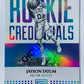 Jayson Tatum - Boston Celtics 2017-18 Panini Status Rookie Credentials #18