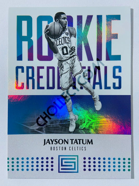 Jayson Tatum - Boston Celtics 2017-18 Panini Status Rookie Credentials #18