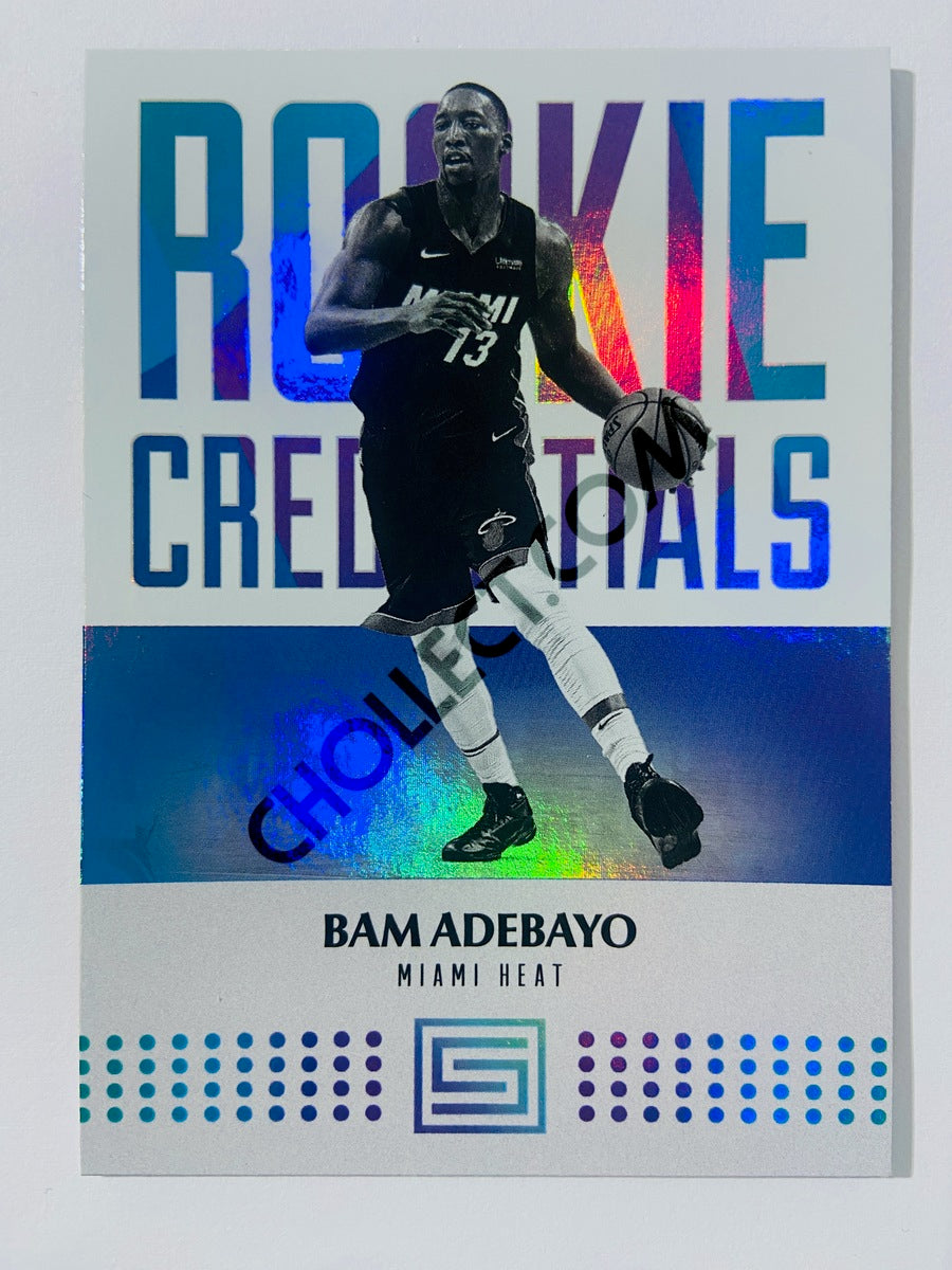 Bam Adebayo – Miami Heat 2017-18 Panini Status Rookie Credentials #20