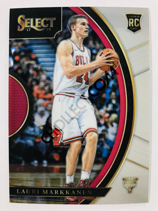 Lauri Markkanen - Chicago Bulls 2017-18 Panini Select RC Rookie #8