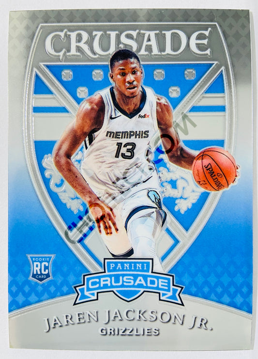 Jaren Jackson Jr. - Memphis Grizzlies 2018-19 Panini Crusade RC Rookie Card #547