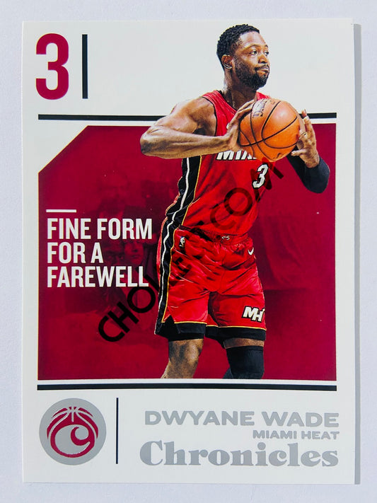 Dwyane Wade - Miami Heat 2018-19 Panini Chronicles #32