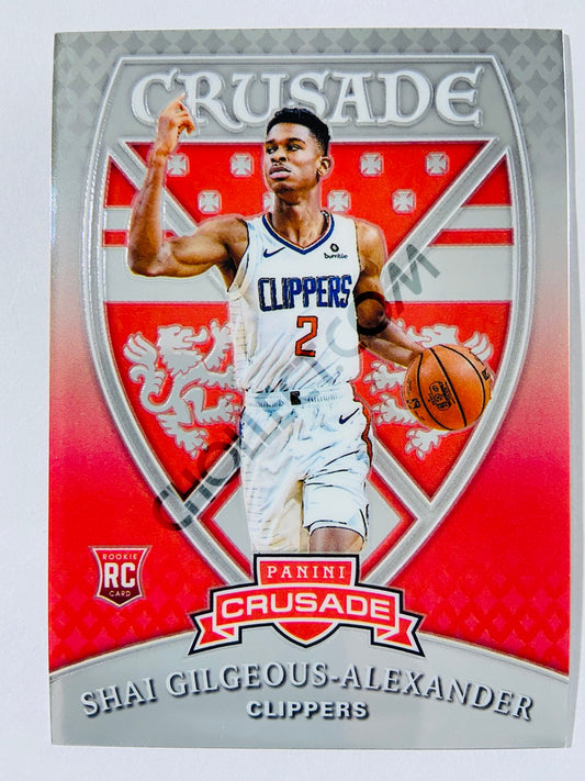 Shai Gilgeous-Alexander - Los Angeles Clippers 2018-19 Panini Chronicles Crusade RC Rookie #565