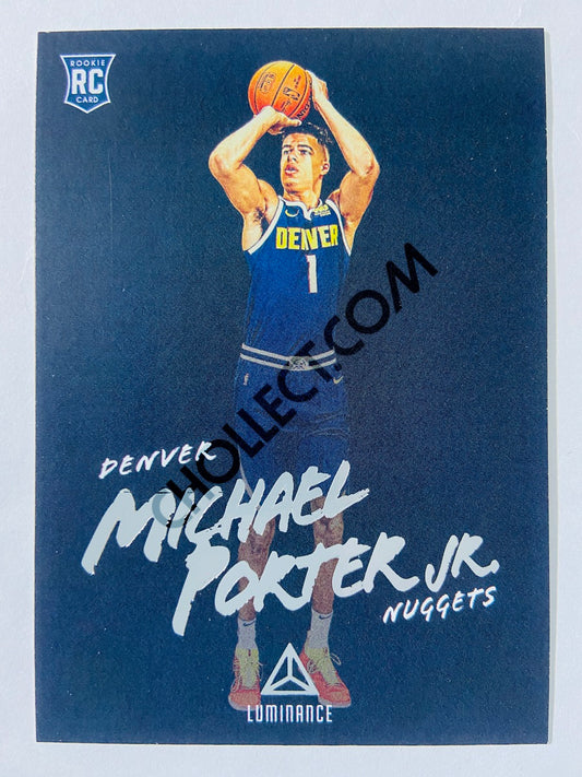 Michael Porter Jr. - Denver Nuggets 2018-19 Panini Chronicles Luminance RC Rookie #158