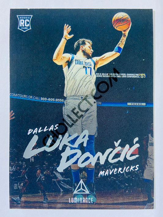 Luka Doncic - Dallas Mavericks 2018-19 Panini Chronicles Luminance RC Rookie #166