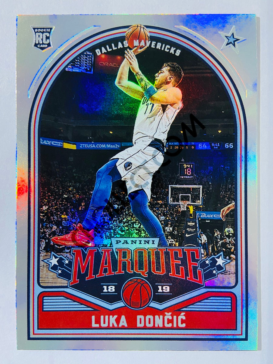 Luka Doncic - Dallas Mavericks 2018-19 Panini Chronicles Marquee RC Rookie #255