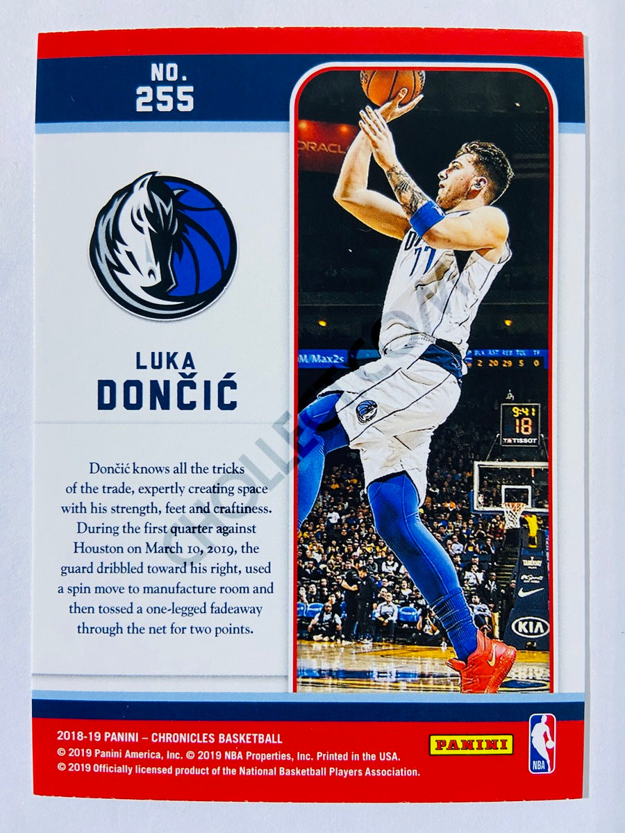 Luka Doncic - Dallas Mavericks 2018-19 Panini Chronicles Marquee RC Rookie #255