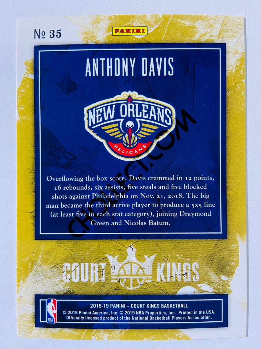 Anthony Davis - New Orleans Pelicans 2018-19 Panini Court Kings #35