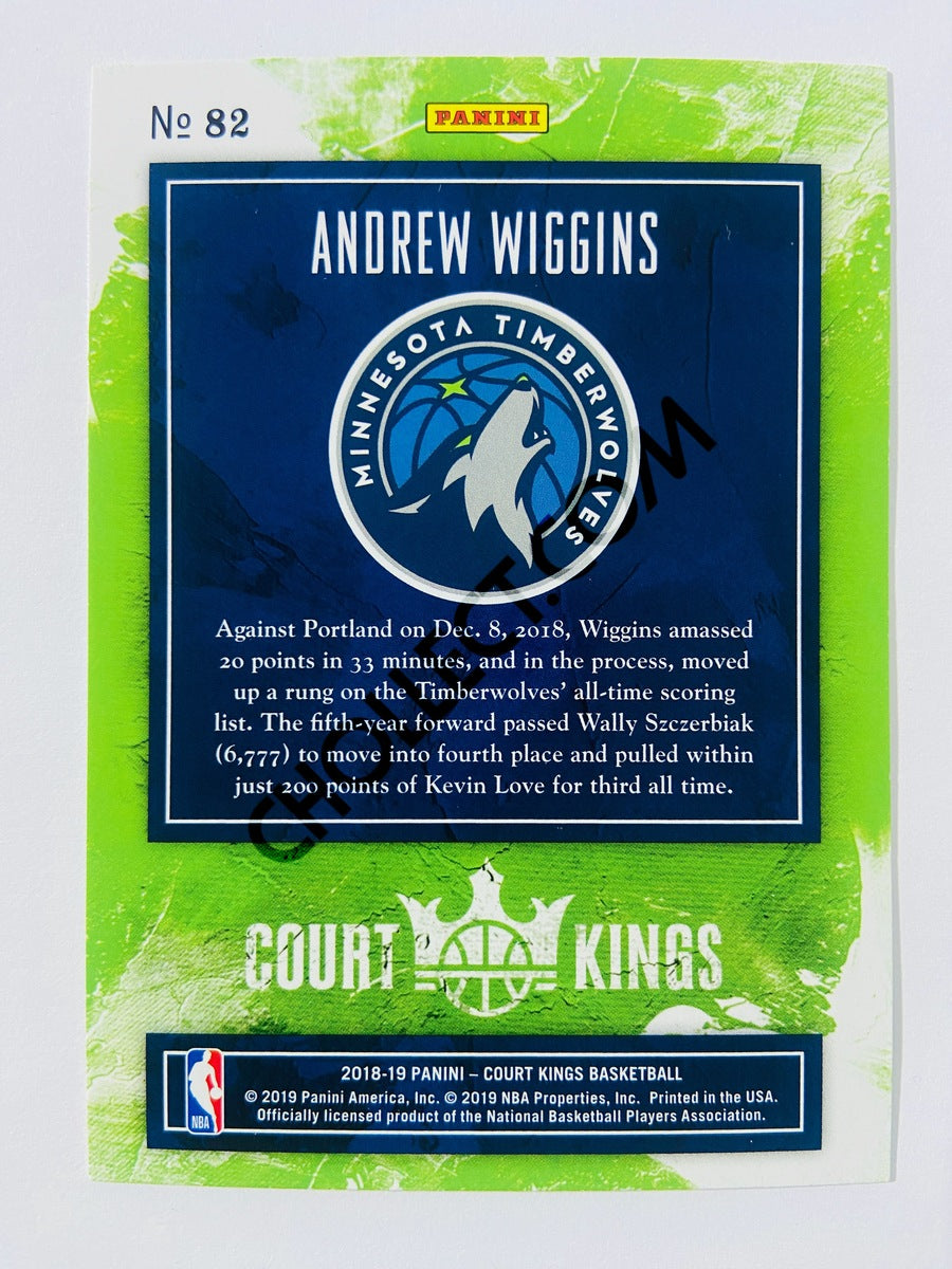 Andrew Wiggins – Minnesota Timberwolves 2018-19 Panini Court Kings #82