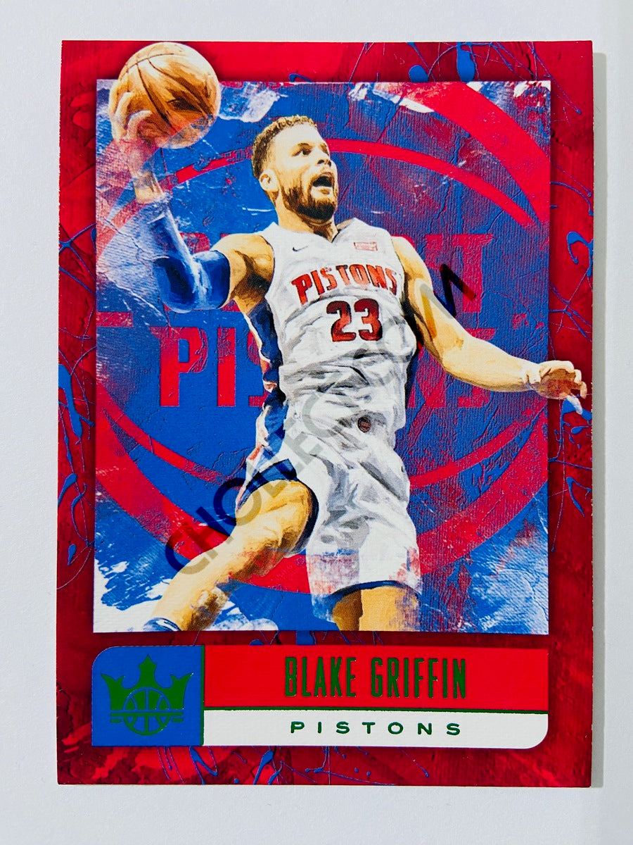 Blake Griffin – Detroit Pistons 2018-19 Panini Court Kings Jade Parallel #94