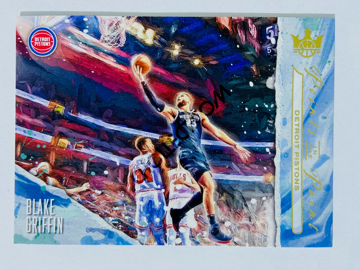 Blake Griffin – Detroit Pistons 2018-19 Panini Court Kings Points in the Paint #30