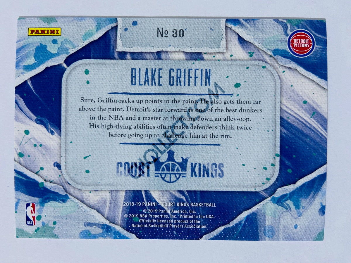 Blake Griffin – Detroit Pistons 2018-19 Panini Court Kings Points in the Paint #30