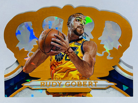 Rudy Gobert - Utah Jazz 2018-19 Panini Crown Royale Crystal Parallel #59 | 33/99