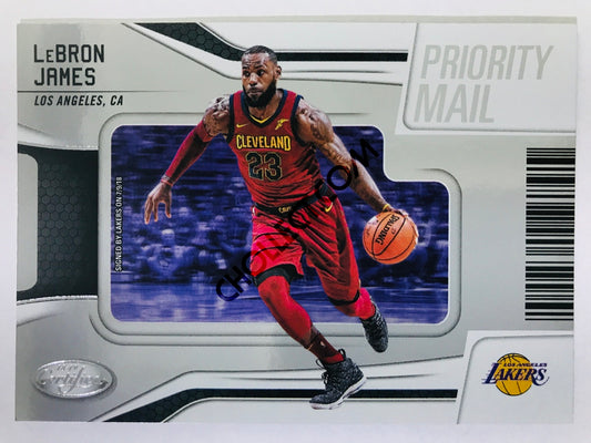 LeBron James - Cleveland Cavaliers 2018-19 Panini Certified Priority Mail #7
